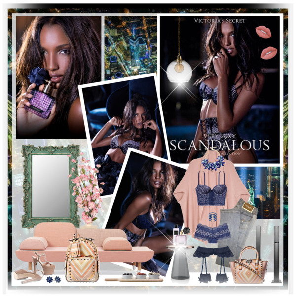 VS Scandalous Fragrance Collection Winter 2014 (Jasmine Tookes)
